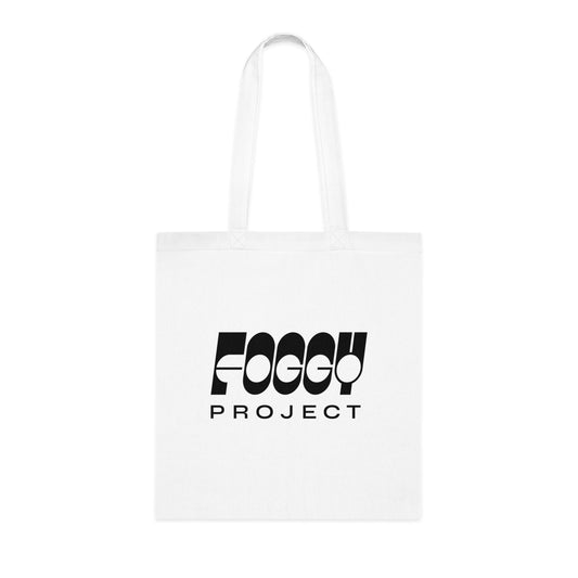 Foggy Project's Logo Cotton Tote White