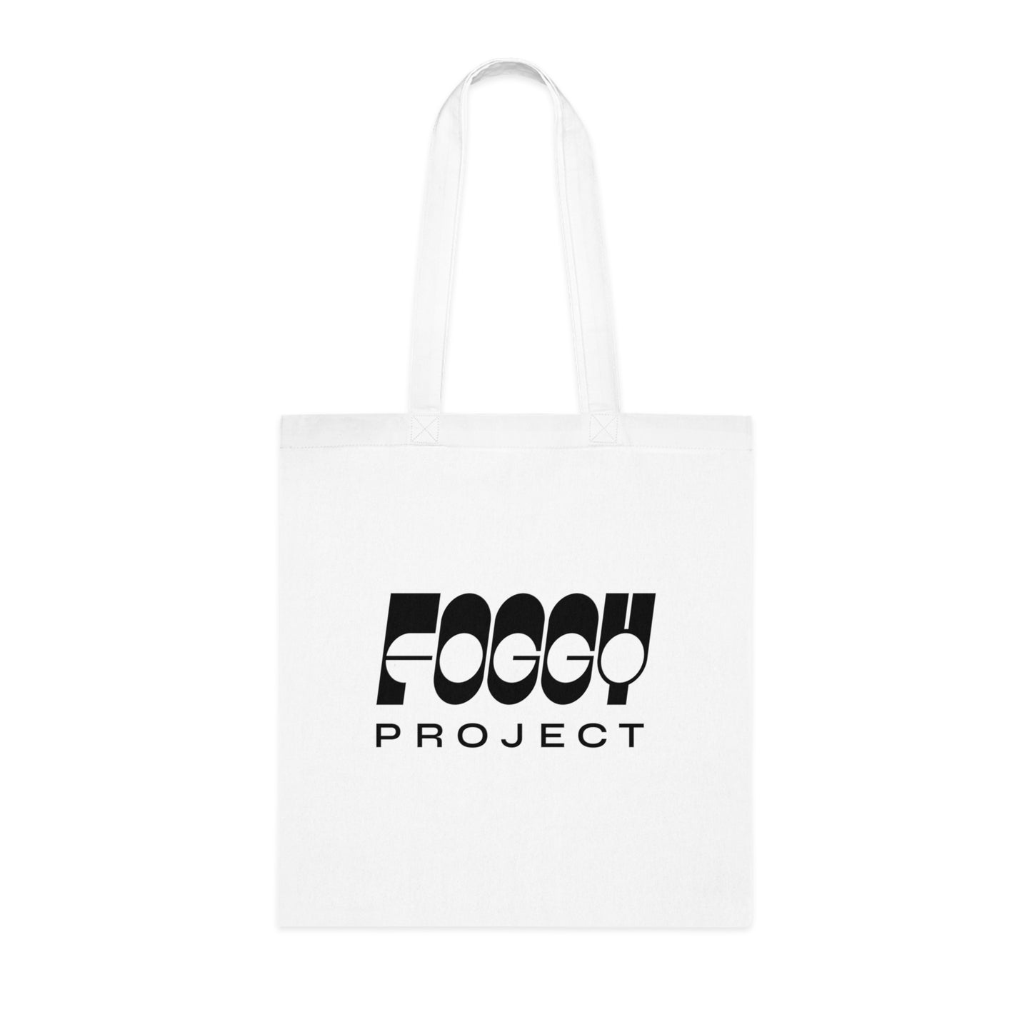 Foggy Project's Logo Cotton Tote White