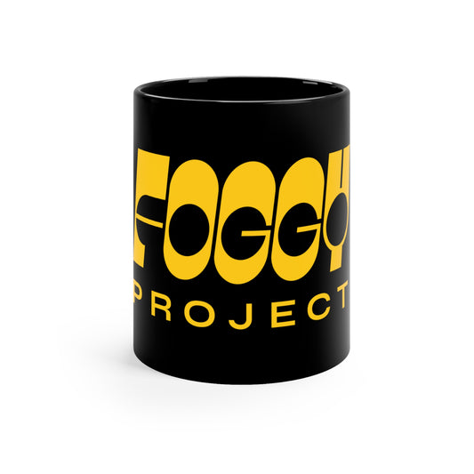 Foggy Project's Big Logo 11oz Black Mug