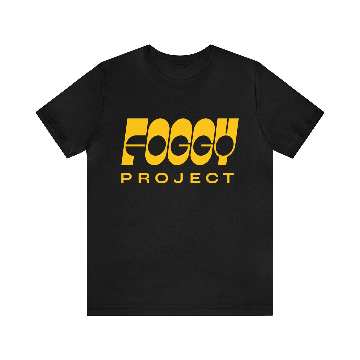 Foggy Project's Logo T-shirt Unisex Black