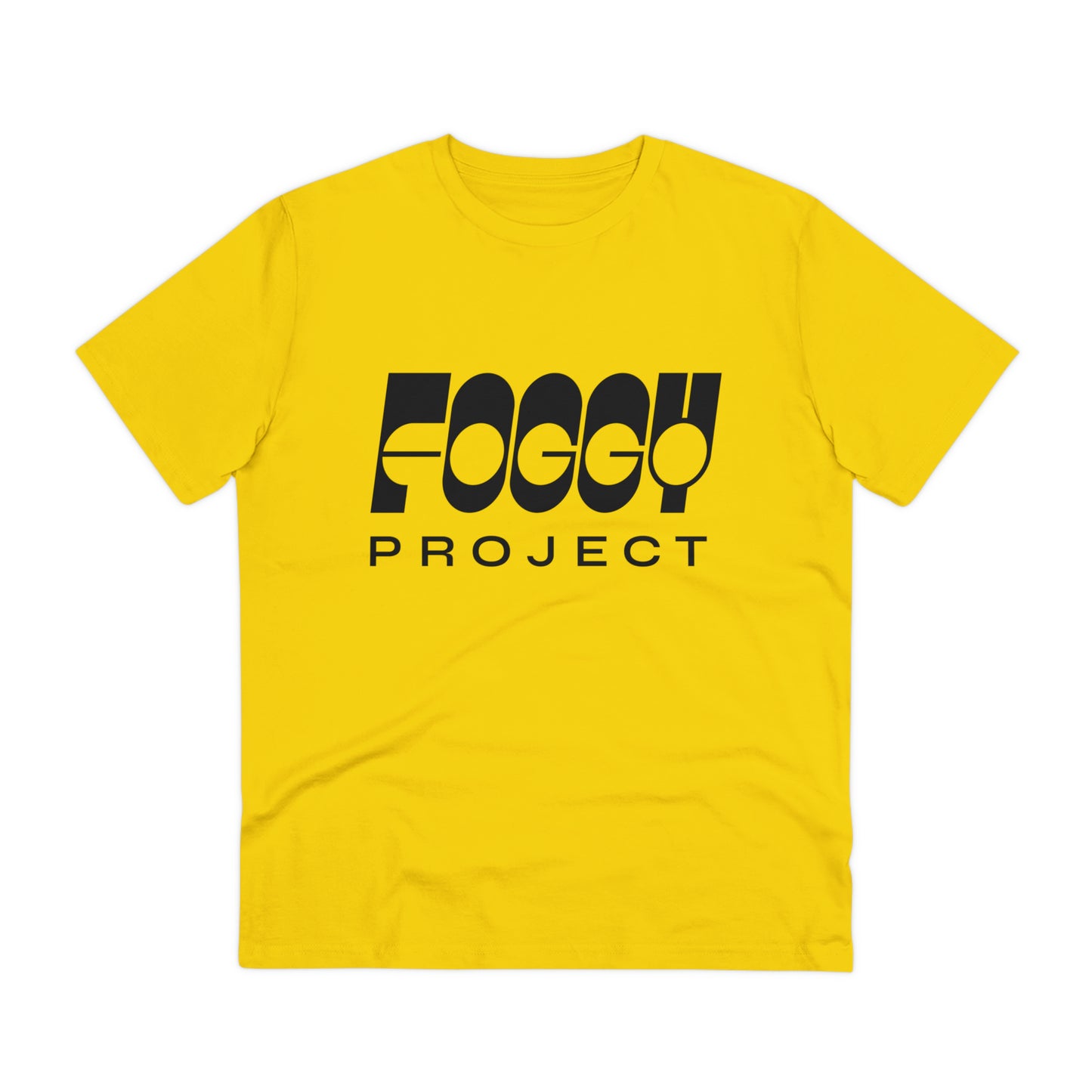 Foggy Project's Logo T-shirt Unisex Yellow